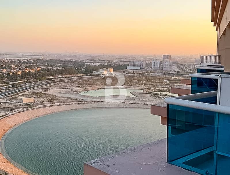 شقة في برج ذا كريسنت B،ذا كريسنت،مدينة دبي للإنتاج 42000 درهم - 9014339