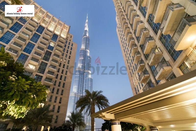 NO COMMISSION, 1 bedroom , in the heart of DOWNTOWN, few steps to Opera - Burj Khalifa, Dubai Mall
