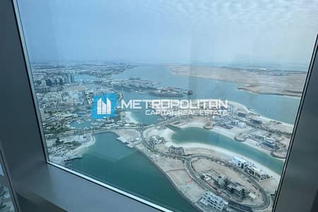 3 Bedroom Flat for Rent in Corniche Road, Abu Dhabi - Emirates Palace And Full Sea View| Unique Location