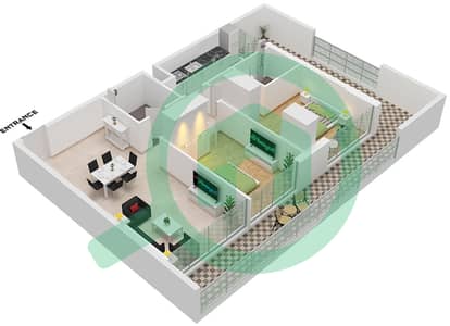 Confident Lancaster - 2 Bedroom Apartment Type 05 Floor plan