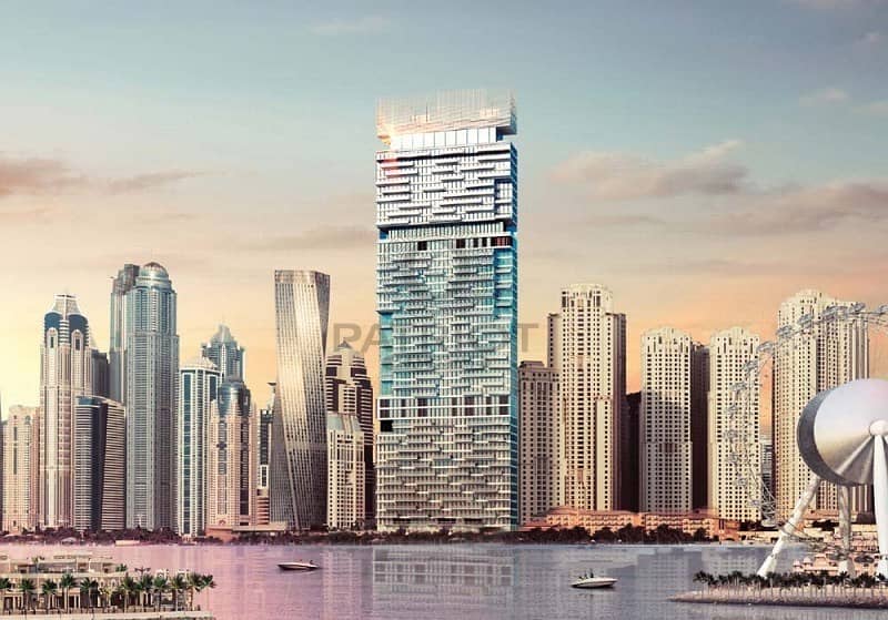 1 JBR| Most Luxury Tower First Line from Sea| Invest Now