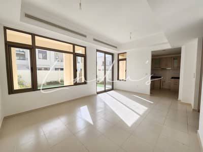 3 Bedroom Townhouse for Rent in Reem, Dubai - Vacant Now I opposite Pool and Park I type I