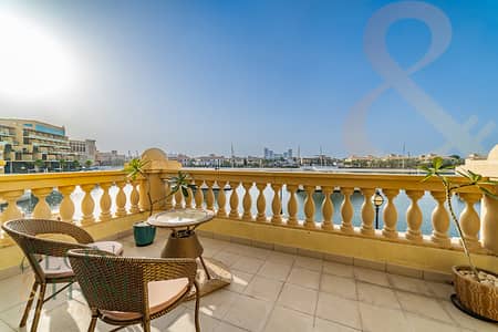 2 Bedroom Townhouse for Sale in Palm Jumeirah, Dubai - Stunning Atlantis View 2 Bedroom+Maid and Study