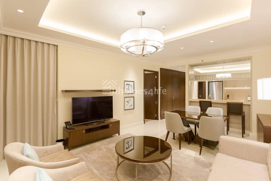 位于迪拜市中心，谦恭公寓喷泉景观综合体，谦恭喷泉景观1号大厦 1 卧室的公寓 199900 AED - 9016143