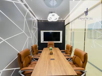 Office for Rent in Al Markaziya, Abu Dhabi - Meeting Room (2). jpeg