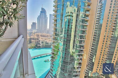 1 Bedroom Apartment for Sale in Downtown Dubai, Dubai - One Bed | Unfurnished | Partial Fountain