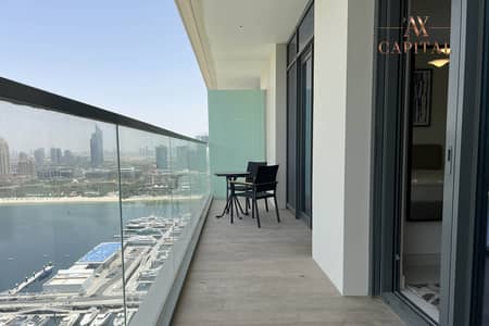 1 Bedroom Apartment for Rent in Dubai Harbour, Dubai - Fully Furnished | Sea view | 1 bed | Vacant