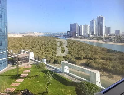 Studio for Rent in Al Reem Island, Abu Dhabi - Upcoming  | Full Mangrove View   |  Corner Unit