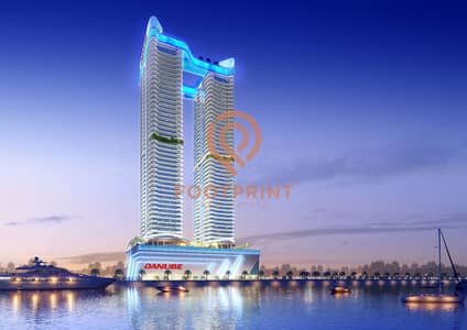 迪拜海港城， 迪拜 单身公寓待售 - D-MC-Night-View-2023-09-07-hi-res-(2). jpg