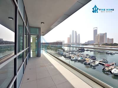 3 Bedroom Flat for Rent in Al Bateen, Abu Dhabi - Marina View | Ready to move 3BR w/Maids | Nice Area
