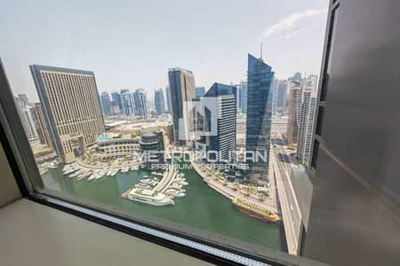 2 Bedroom Flat for Rent in Dubai Marina, Dubai - Furnished | High Floor | Ready to Move in