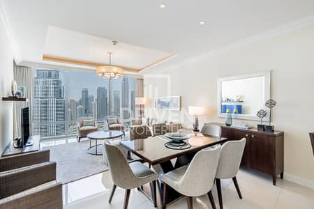 2 Bedroom Apartment for Sale in Downtown Dubai, Dubai - Full Burj Khalifa View | Vacant and High Floor