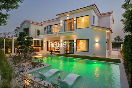 5 Bedroom Villa for Sale in Jumeirah Golf Estates, Dubai - Upgraded | Golf Course Views | Furnished