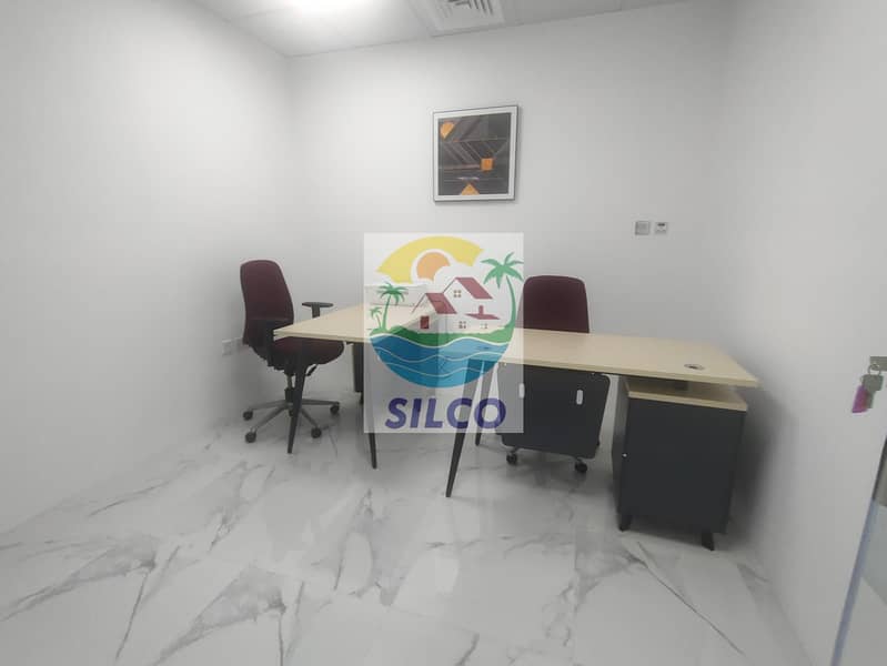 furnished commercial office on Hamdan.