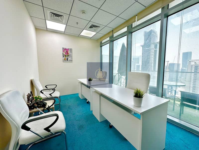 Upgrade your work environment to a sleek and professional office space that caters to your business needs