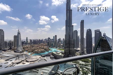 2 Bedroom Apartment for Rent in Downtown Dubai, Dubai - Exclusive | Burj Khalifa View | Monthly Rent