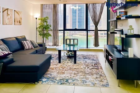 1 Bedroom Flat for Rent in Jumeirah Lake Towers (JLT), Dubai - Fully Furnished | Lake View | Read to move-in