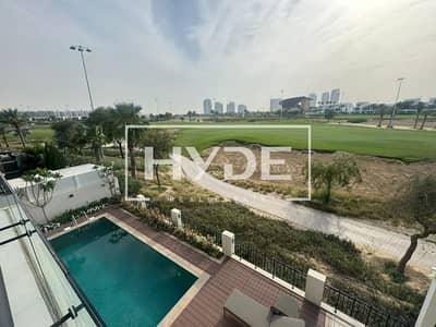 5 Bedroom Villa for Sale in DAMAC Hills, Dubai - Upgraded  | Golf course View | Turn key