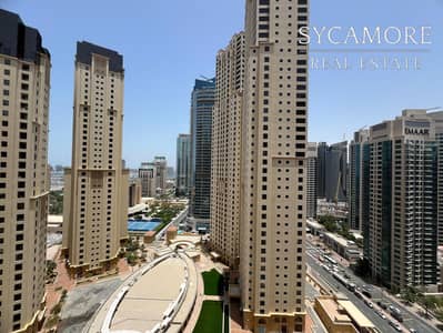 3 Bedroom Flat for Rent in Jumeirah Beach Residence (JBR), Dubai - Upgraded | Sea and Marina View | Vacant