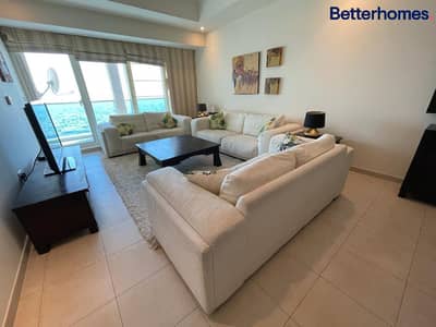 2 Bedroom Flat for Rent in Business Bay, Dubai - High Floor | Fully Furnished | Maids room