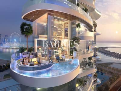 فلیٹ 2 غرفة نوم للبيع في دبي هاربور‬، دبي - شقة في داماك باي برج B،داماك باي بتوقيع كافالي،دبي هاربور‬ 2 غرف 6775000 درهم - 9019543