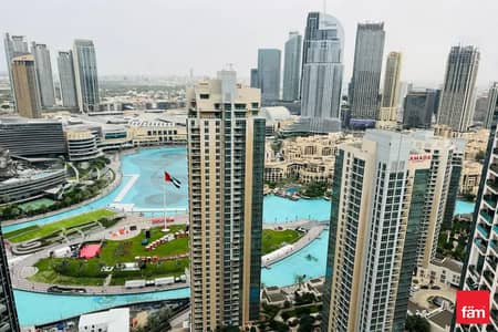 3 Bedroom Flat for Rent in Downtown Dubai, Dubai - High Floor | Unfurnished | Balcony