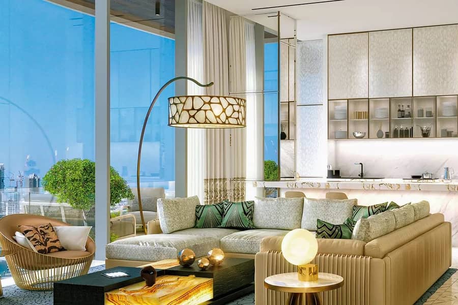 شقة في برج كافالي،دبي مارينا 2 غرف 3415000 درهم - 9019728