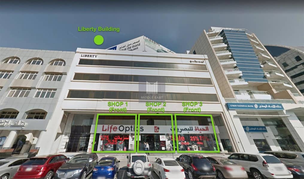 Shop for Rent |Garhoud |Sheikh Rashid Rd