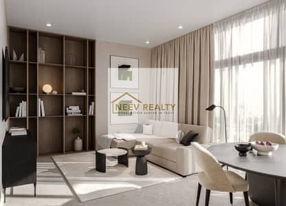2 Cпальни Апартамент Продажа в Джумейра Вилладж Серкл (ДЖВС), Дубай - livingroom_2. jpeg