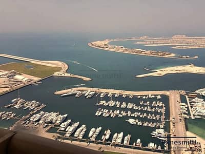1 Bedroom Apartment for Rent in Dubai Marina, Dubai - Full Sea view | Unfurnished  | Vacant
