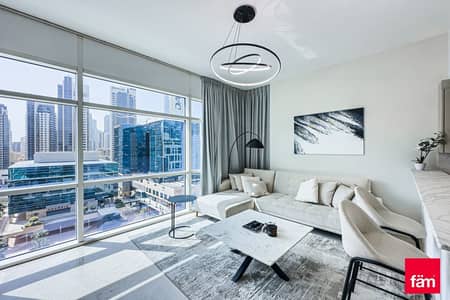 Studio for Rent in Business Bay, Dubai - Converted 1 bed Cool furniture | CloseDubai Mall