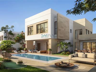 4 Bedroom Villa for Sale in Yas Island, Abu Dhabi - Corner Unit | Double Row Villa | Prime Location