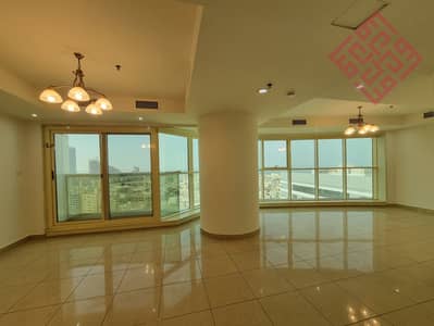 3 Bedroom Apartment for Rent in Al Majaz, Sharjah - **  Exquisite Spacious | 3BHK Apartment | Ac |1 Parking | Maintenance | Free with Seaview **