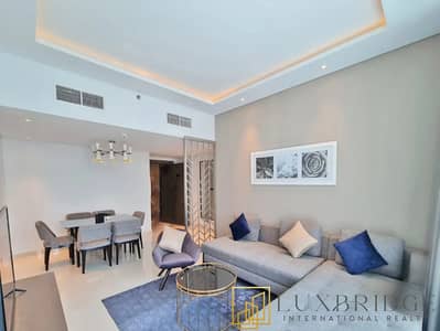 2 Bedroom Apartment for Rent in Business Bay, Dubai - Fully Furnished | Canal View | High Floor