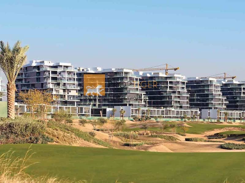 No Comission - Golf View 1 BR Apts  at AED 1.07 Mn - Off Plan
