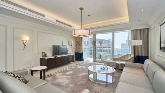3 Bedroom Flat for Rent in Downtown Dubai, Dubai - Luxury Furnished | Burj Khalifa View | Huge Layout