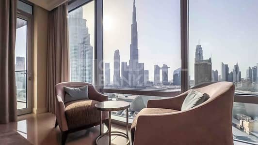 1 Bedroom Flat for Rent in Downtown Dubai, Dubai - WELL-MAINTAINED | BURJ KHALIFA VIEW | READY TO MOVE