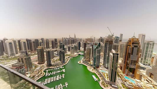 1 Bedroom Apartment for Sale in Dubai Marina, Dubai - FULLY FURNISHED / FULL MARINA VIEW / VACANT