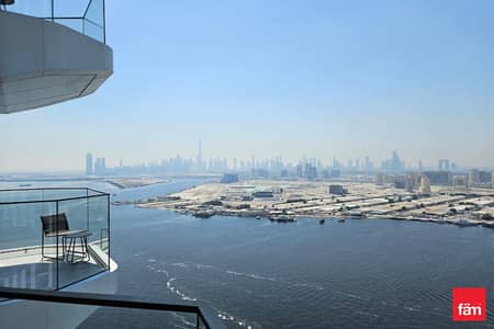 1 Bedroom Flat for Rent in Dubai Creek Harbour, Dubai - Spacious | Sea & City View | Mid Floor
