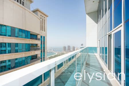 3 Bedroom Flat for Rent in Dubai Marina, Dubai - High Floor I Available Now I Unfurnished