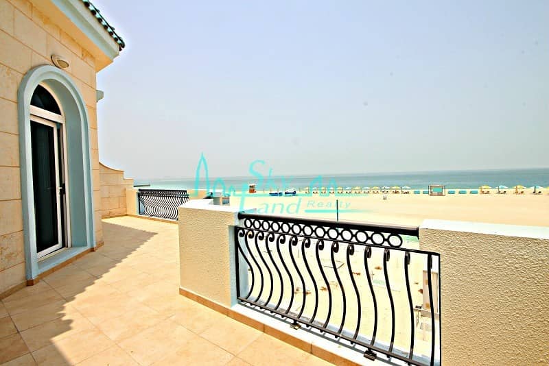 BEACH FRONT AMAZING 5BED+MAID'S WITH PRIVATE POOL  IN UMM SUQEIM 2
