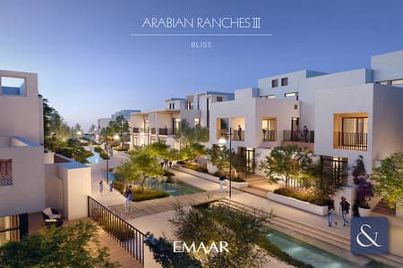 4 Bedroom Villa for Sale in Arabian Ranches 3, Dubai - On The Wadi River | Single Row | Mid Unit