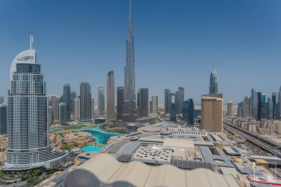 Full Burj Khalifa View | Vacant | Furnished
