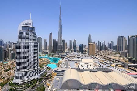 3 Bedroom Flat for Sale in Downtown Dubai, Dubai - Full Burj Khalifa View | Best Layout | Vacant