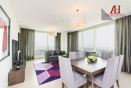 فلیٹ 2 غرفة نوم للايجار في شارع الشيخ زايد، دبي - شقة في برج نسيمة،شارع الشيخ زايد 2 غرف 180000 درهم - 9022495