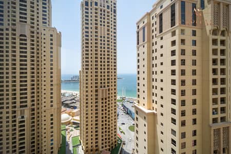 2 Bedroom Apartment for Rent in Jumeirah Beach Residence (JBR), Dubai - Vacant | Ready To Move In | Marina View