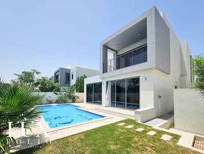 4 Bedroom Villa for Rent in Dubai Hills Estate, Dubai - Private Pool | Single Row | Furnished | Vacant