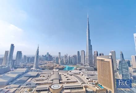 3 Bedroom Apartment for Rent in Za'abeel, Dubai - Burj and Fountain View | 3BR+Maid