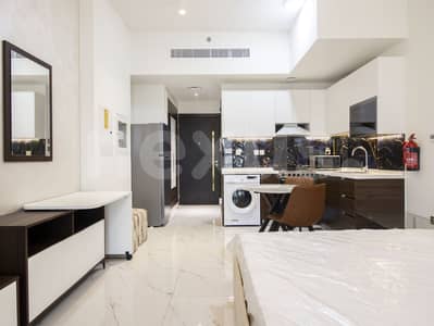 Studio for Rent in Arjan, Dubai - COMMUNITY VIEW | VACANT | HIGH FLOOR | FURNISHED
