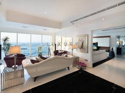 4 Bedroom Penthouse for Rent in Dubai Marina, Dubai - Luxury Furnished | Panoramic Sea View | Spacious